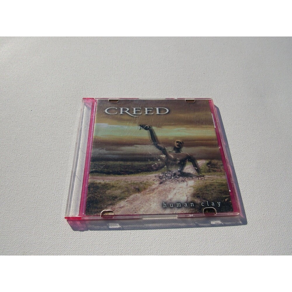 Creed – Human Clay CD 1999 Pink Disc Nu Metal Post-Grunge Wind-up